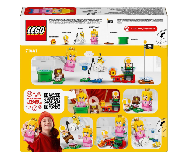 LEGO Super Mario 71441 interaktywna figurka księżniczka Peach - 1266160 - zdjęcie 8